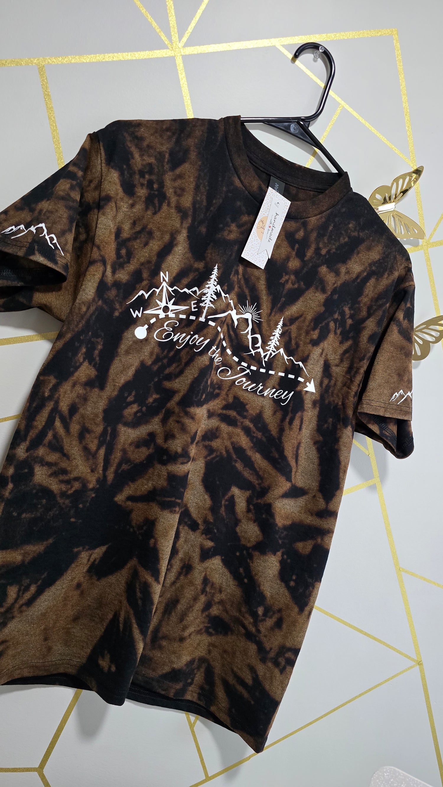Bleached Tie-Dye Shirts