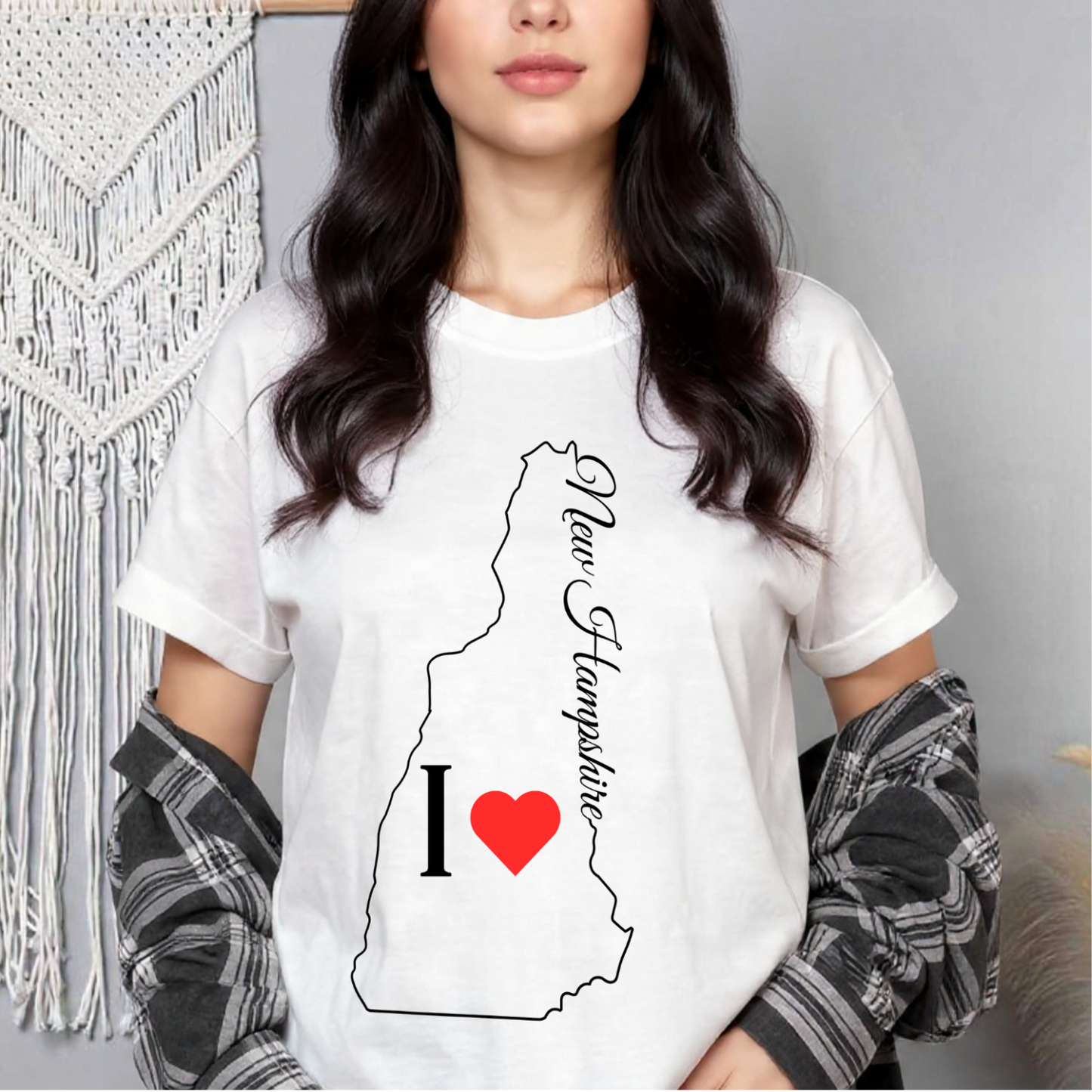 Unisex “I Love New Hampshire” T-Shirt