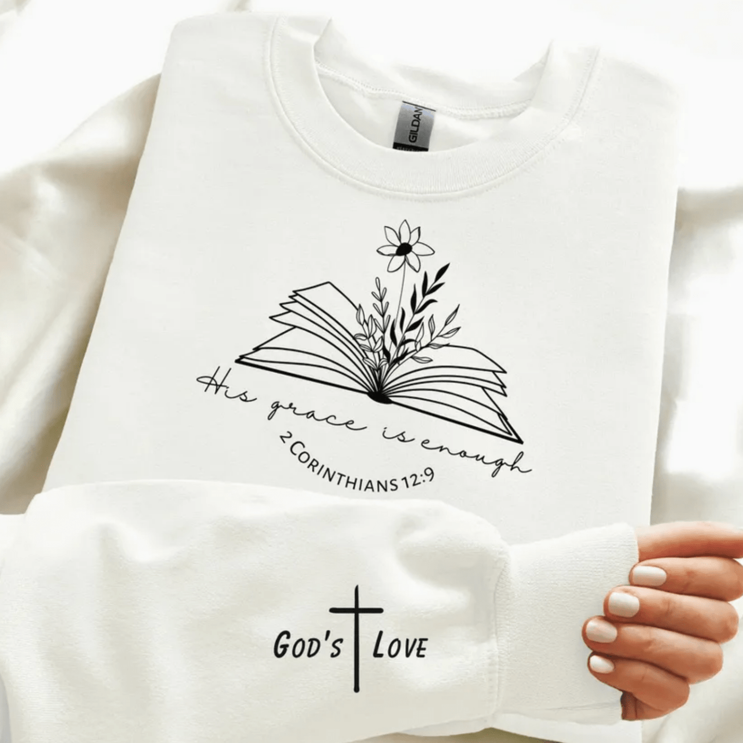 His Grace Is Enough - Women’s Sweatshirt