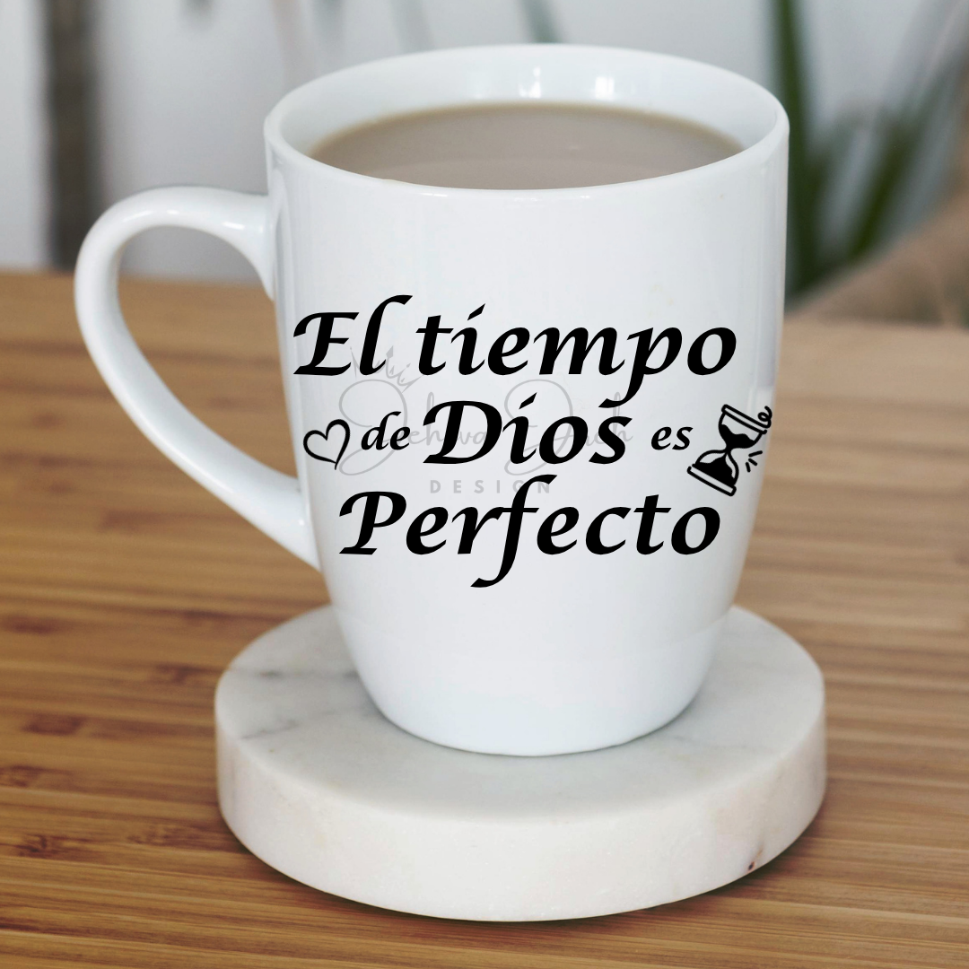 El Tiempo de Dios Es Perfecto - Decal Cristiano