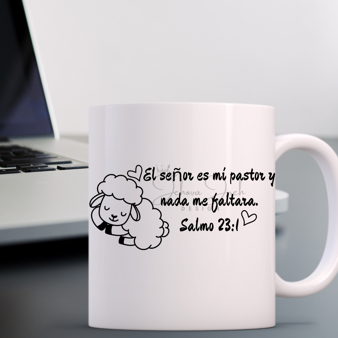 Jehová Es Mi Pastor Salmo 23:1 - Decal Cristiano