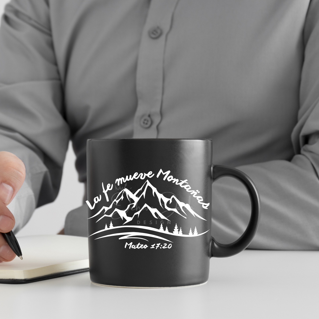 La Fe Mueve Montañas - Christian Decal