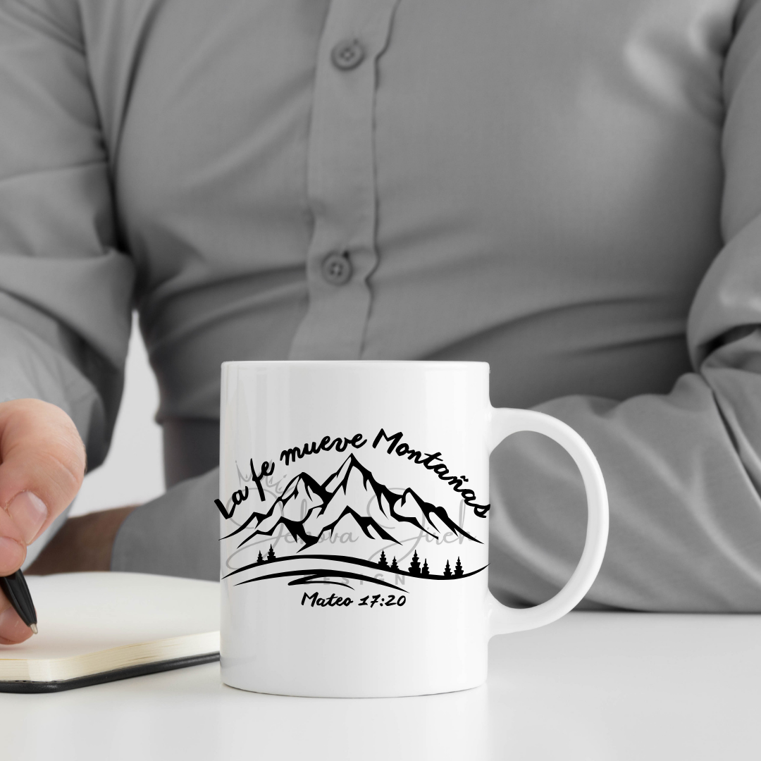 La Fe Mueve Montañas - Christian Decal