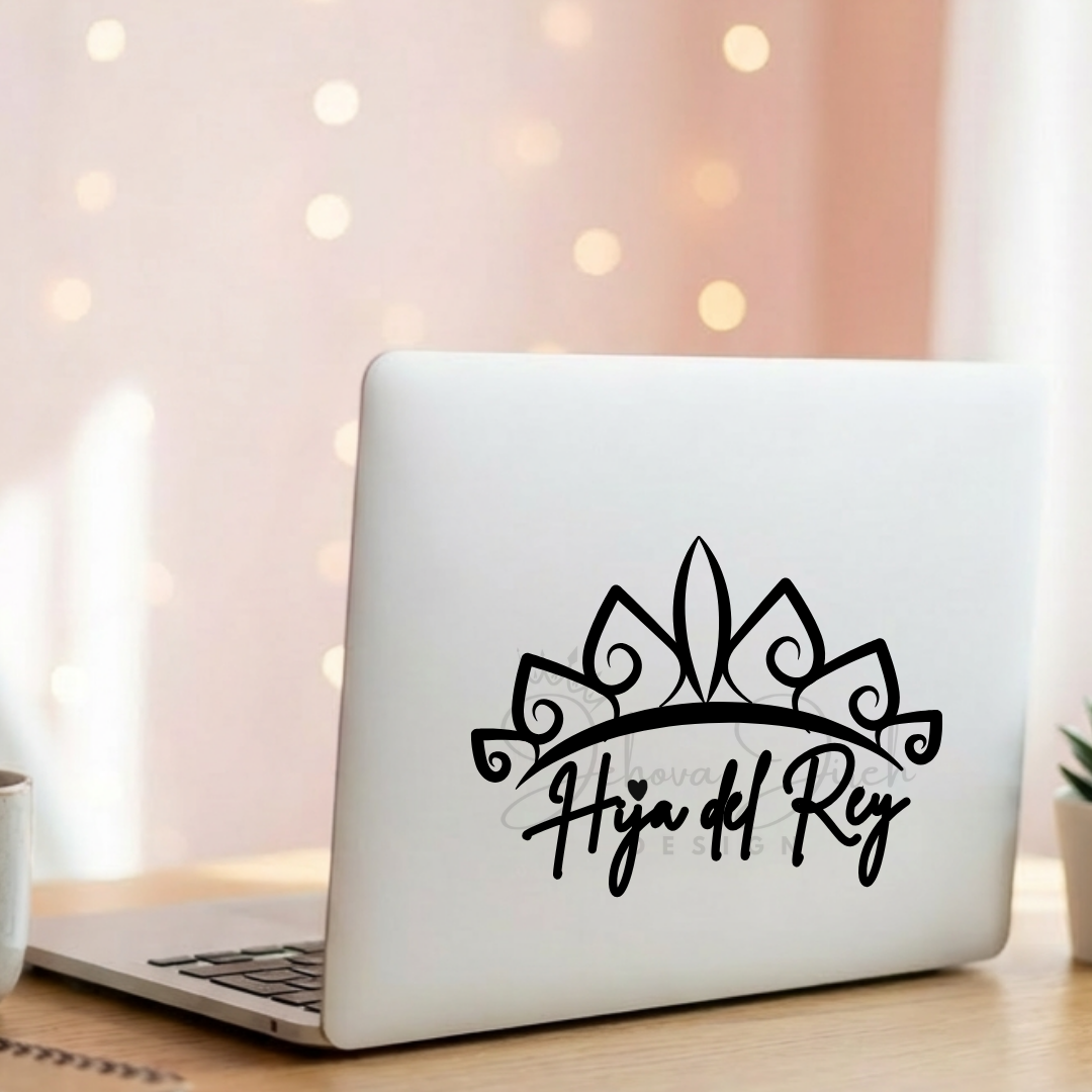 Hija del Rey - Decal Cristiano