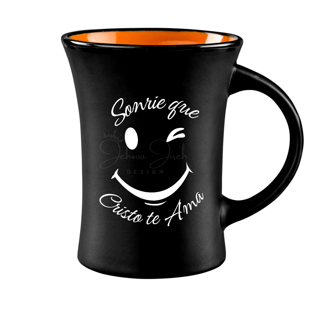Sonríe Que Cristo Te Ama - Smile Face Christian Decal