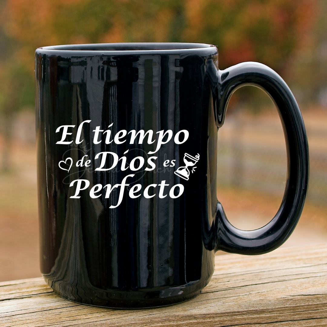 El Tiempo de Dios Es Perfecto - Decal Cristiano