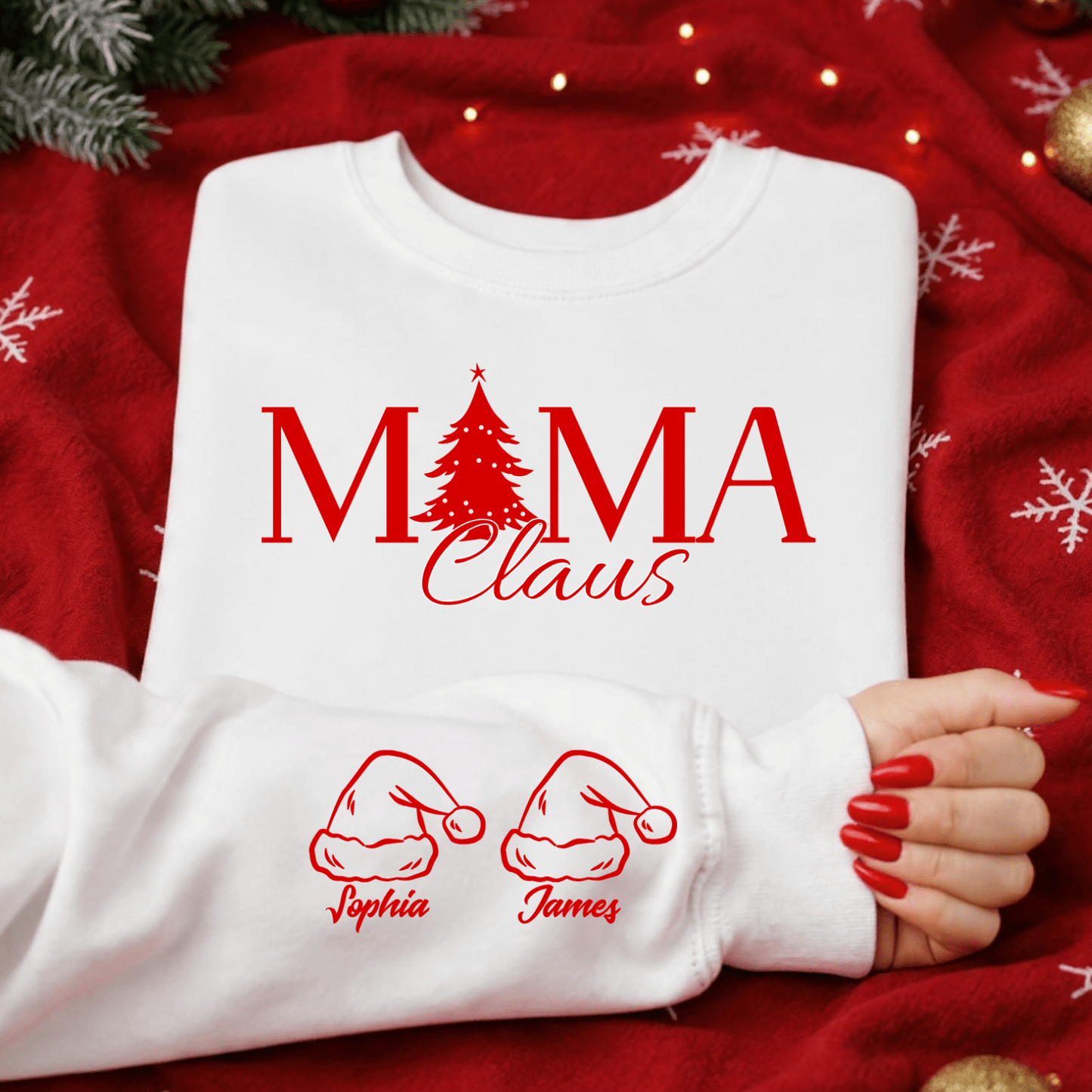 Mama Claus Custom Sweatshirt