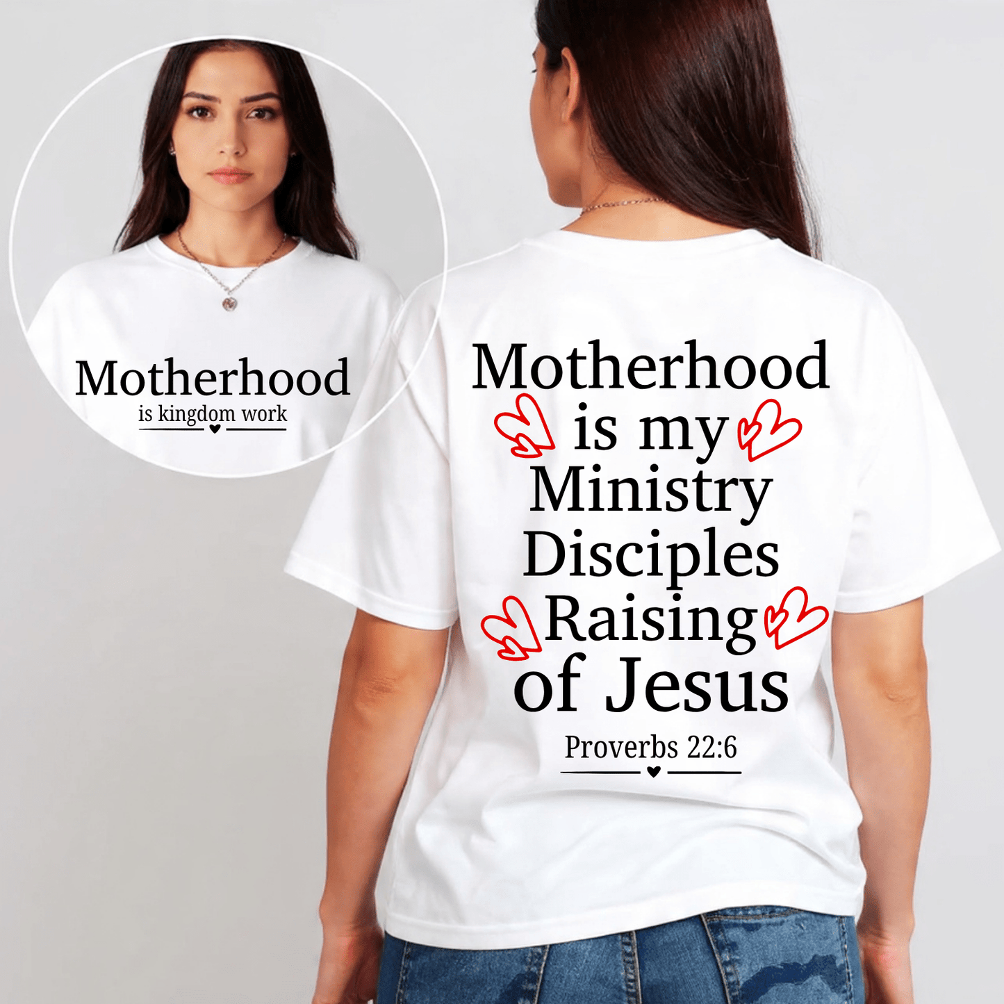 Motherhood Is Kingdom Work Women's Shirt