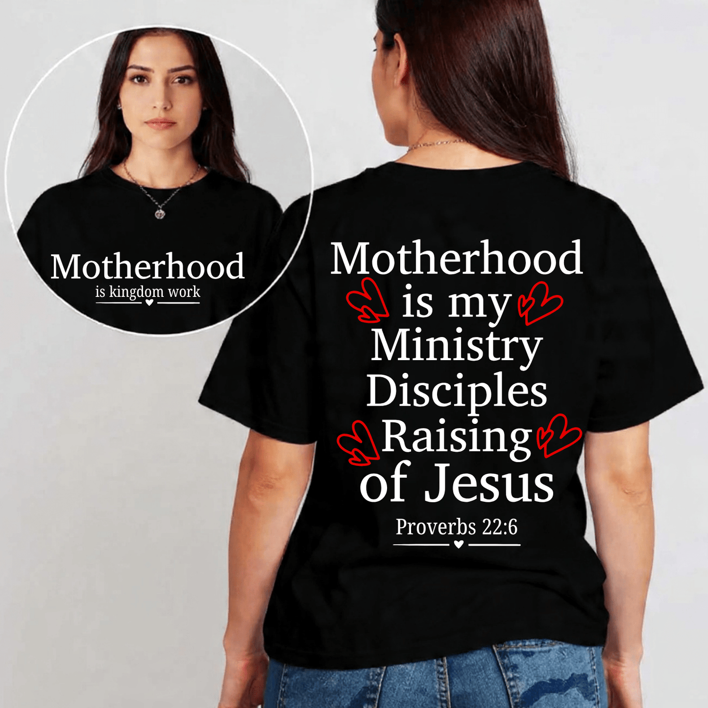 Motherhood Is Kingdom Work Women's Shirt