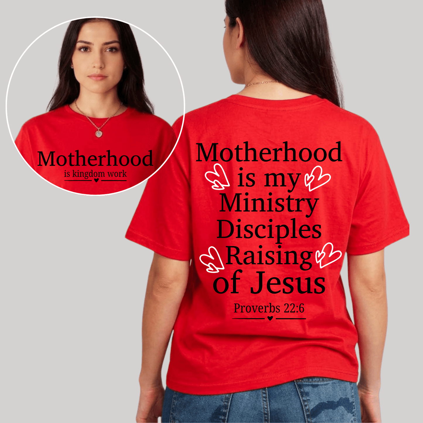 Motherhood Is Kingdom Work Women's Shirt