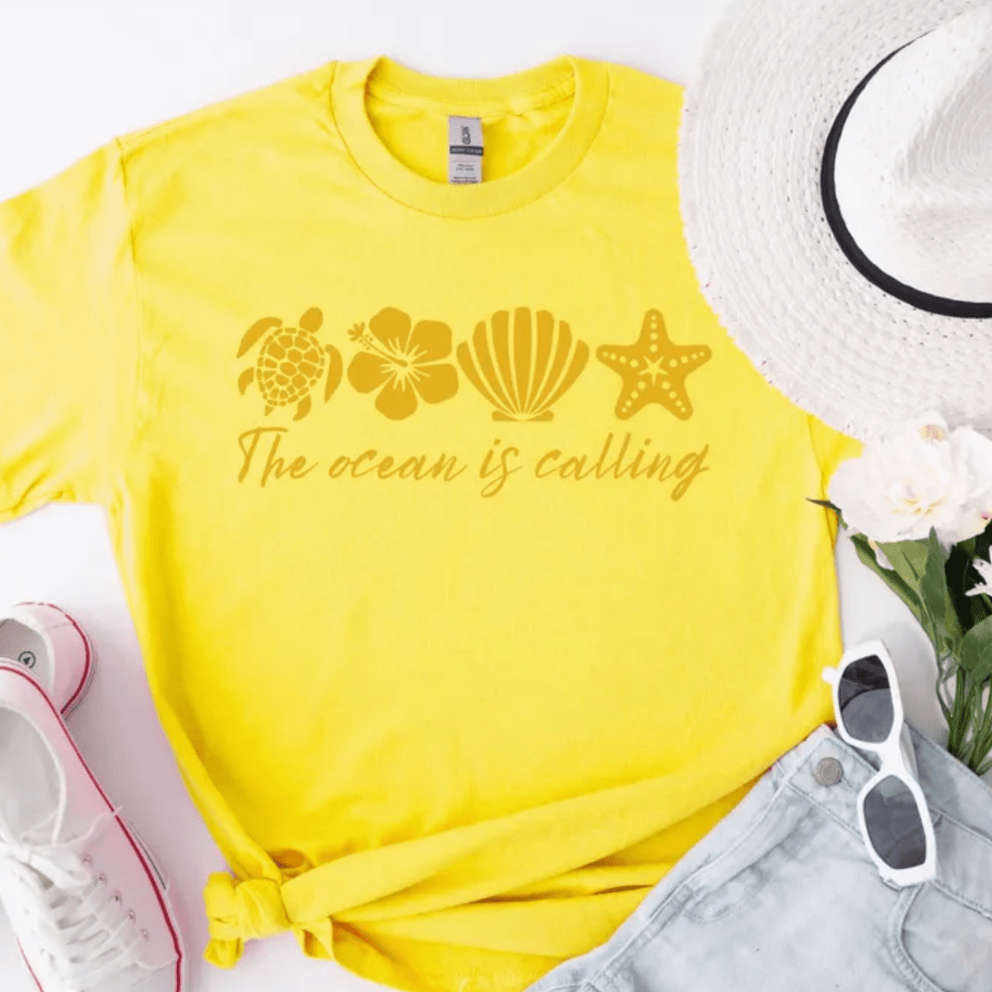 The Ocean Is Calling T-Shirt