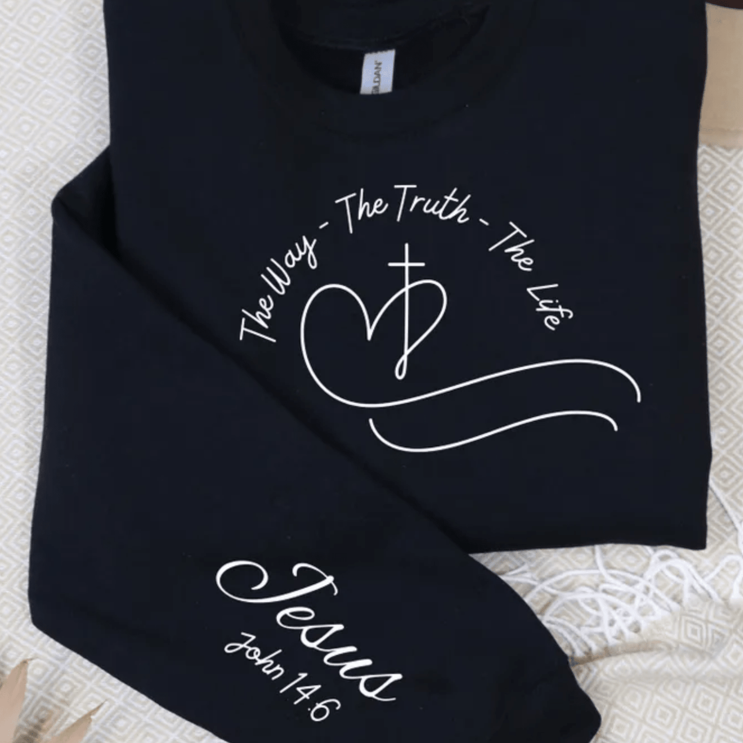 The Way-The Truth-The Life - Unisex Sweatshirt