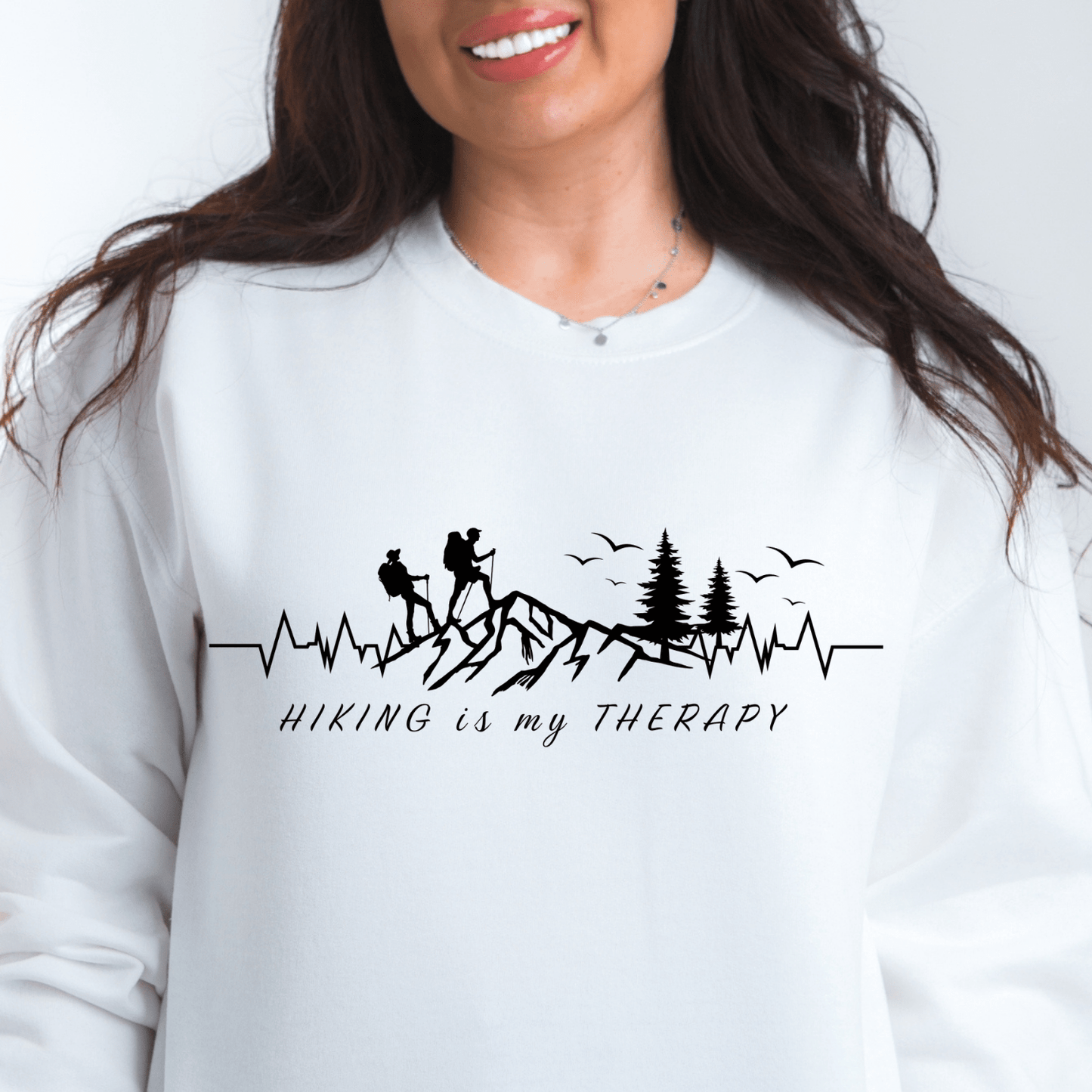 Hiking Is My Therapy Unisex Sweatshirt