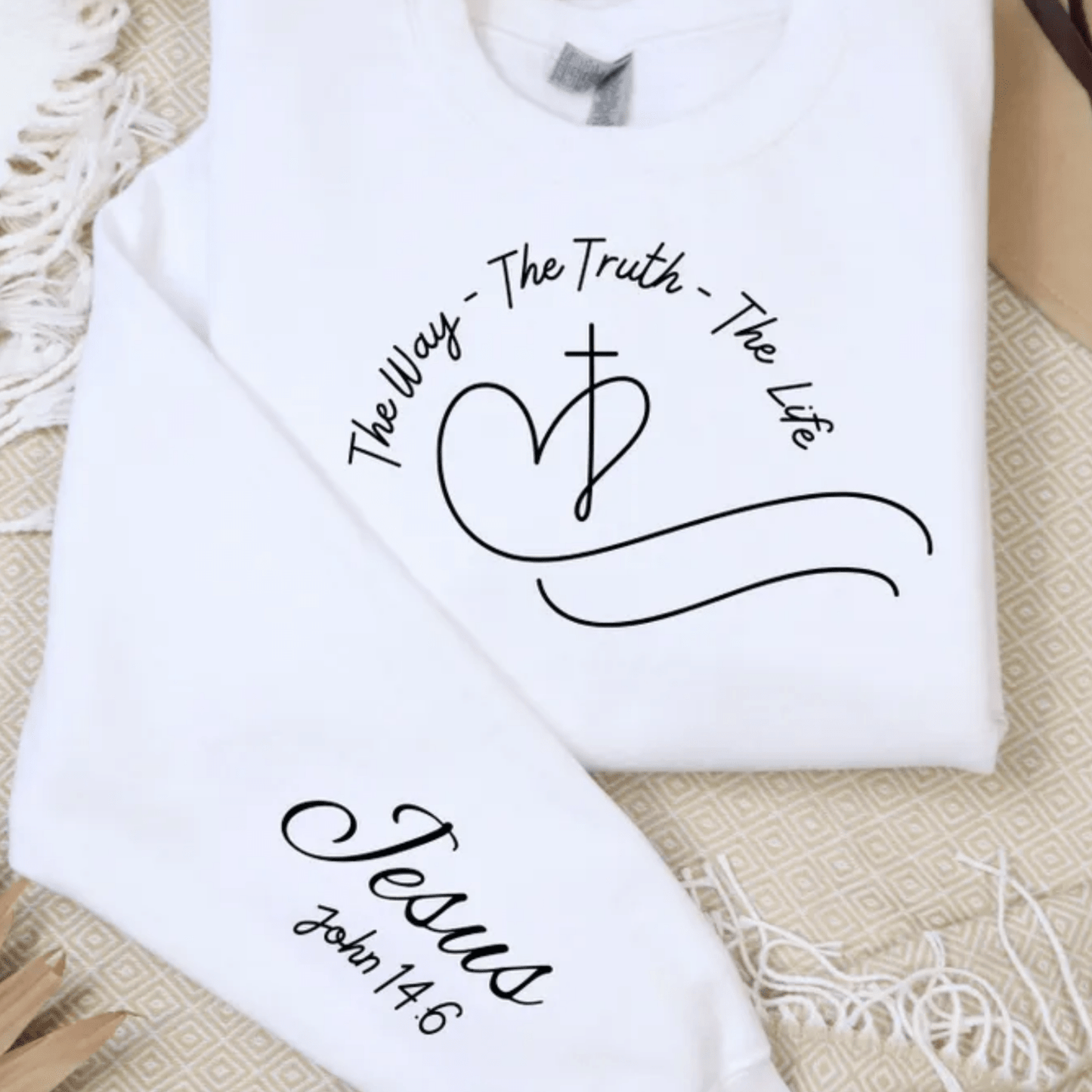 The Way-The Truth-The Life - Unisex Sweatshirt