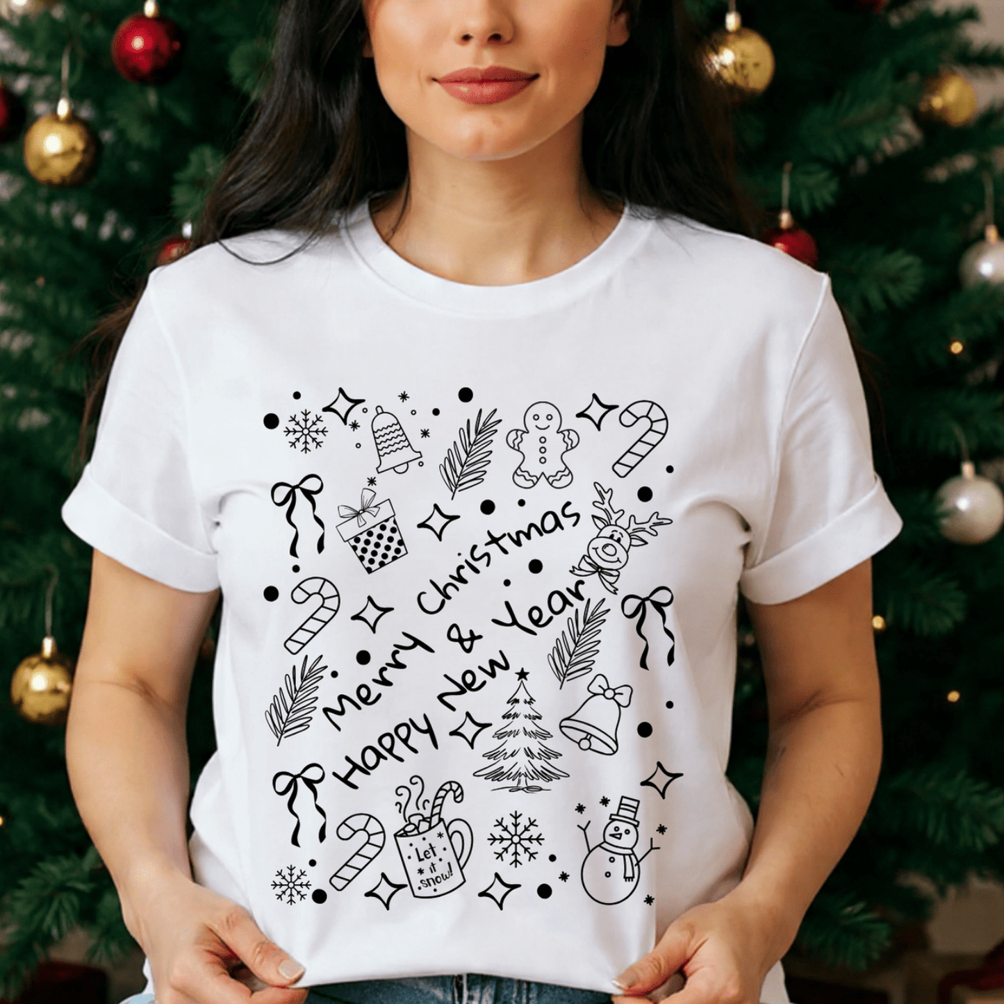 Merry Christmas & Happy New Year Unisex Shirt