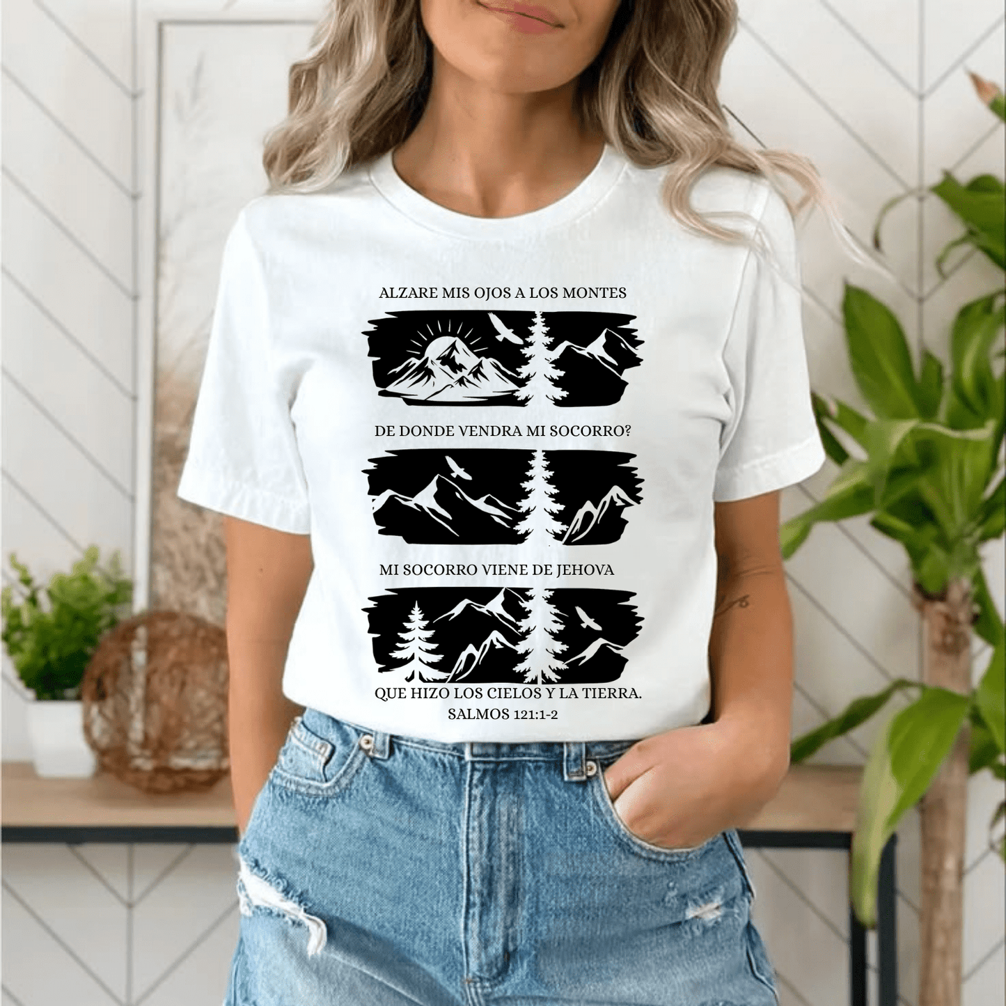 I Will Lift Up My Eyes | Psalm 121:1–2 Shirt