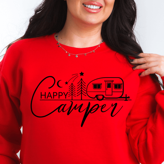 Happy Camper Unisex Sweatshirt