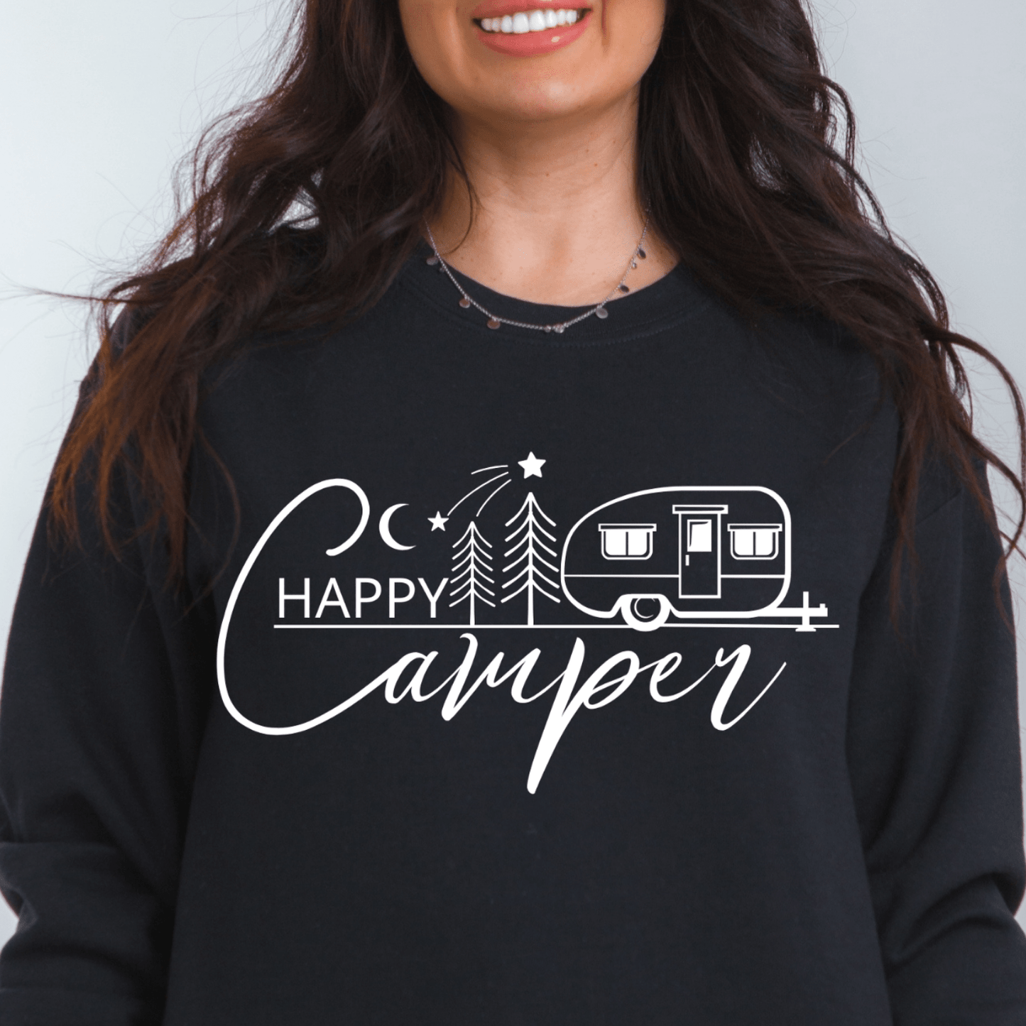 Happy Camper Unisex Sweatshirt